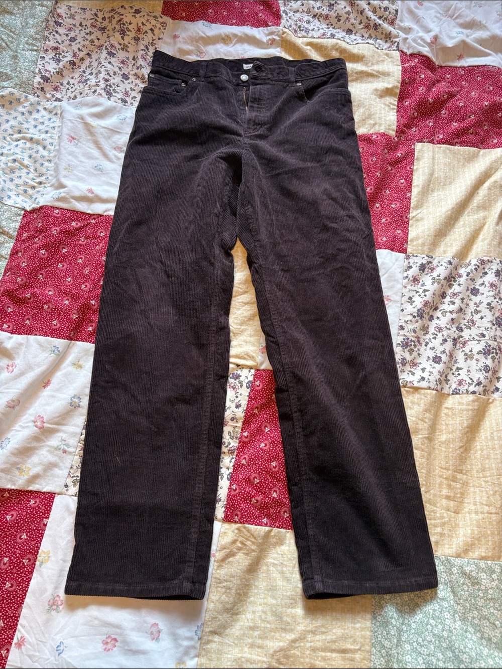 Women’s Dark Brown Corduroy Jeans